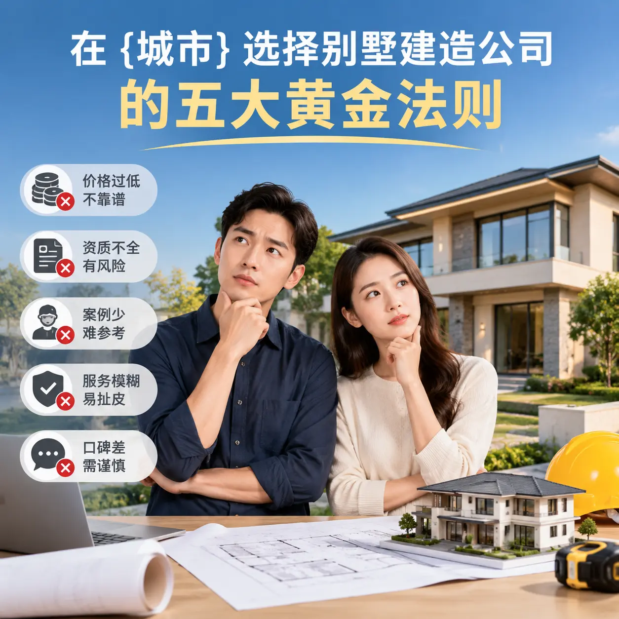 在 凯里 选择别墅建造公司的五大黄金法则