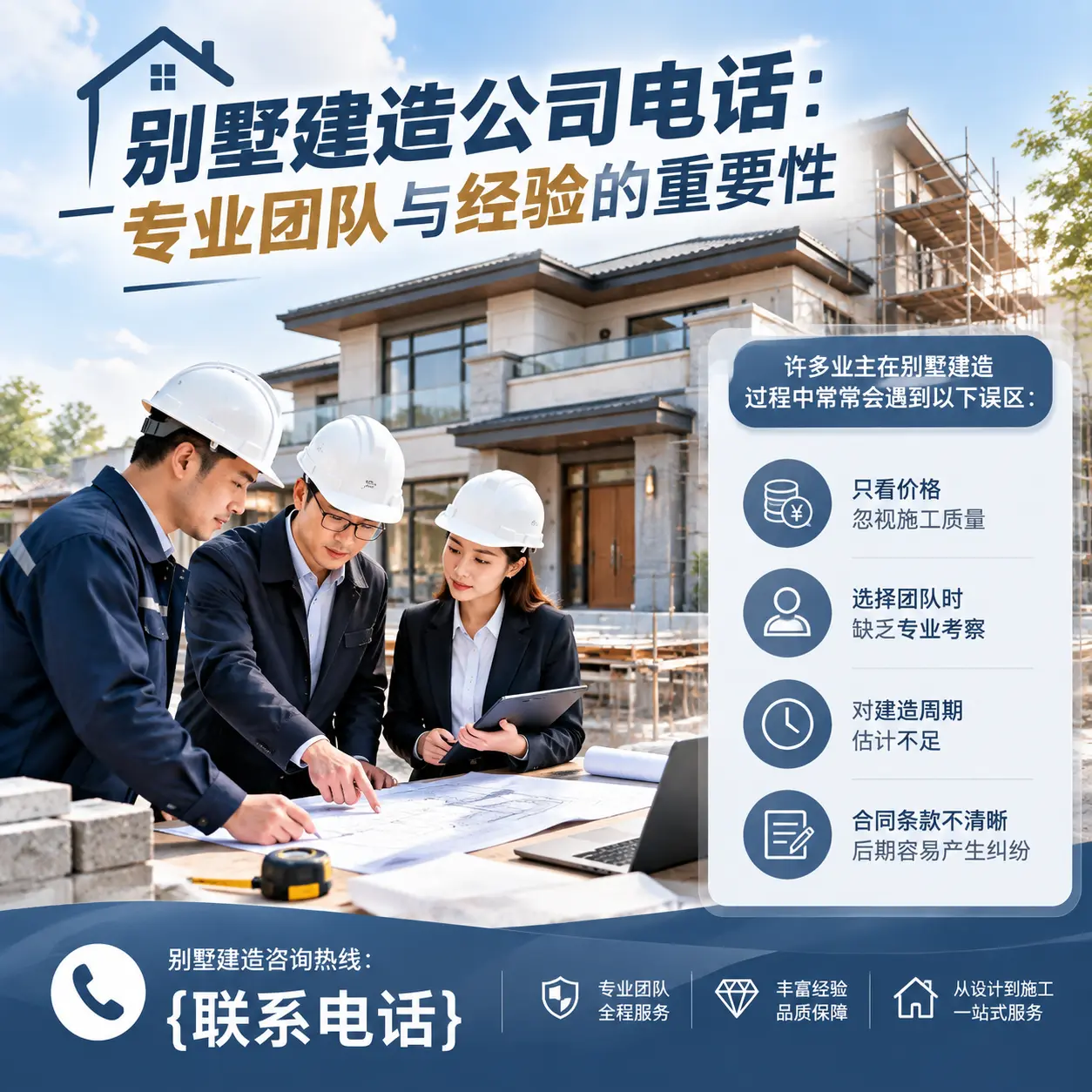 凯里别墅建造公司电话:专业团队与经验的重要性