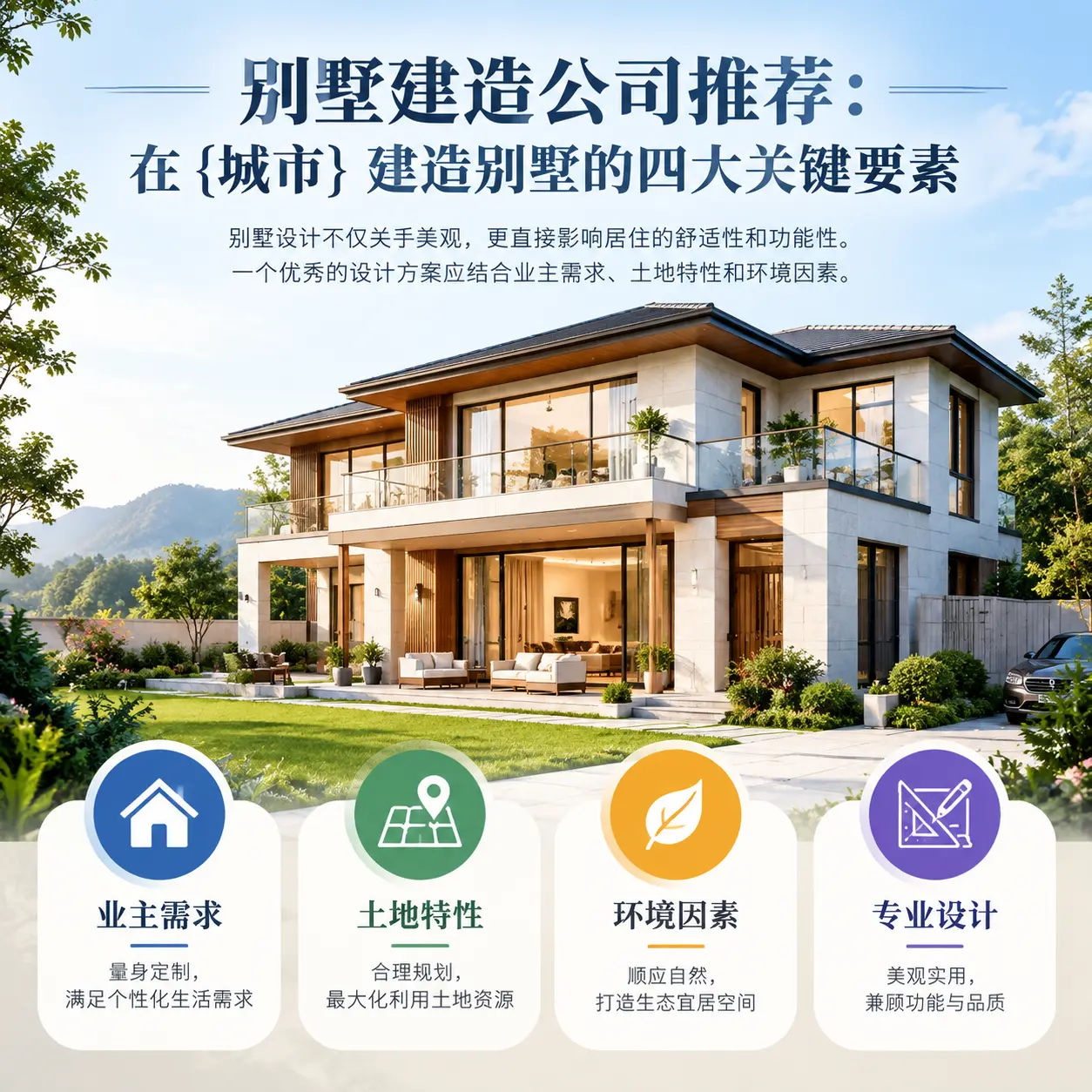 别墅建造公司推荐：在 凯里 建造别墅的四大关键要素