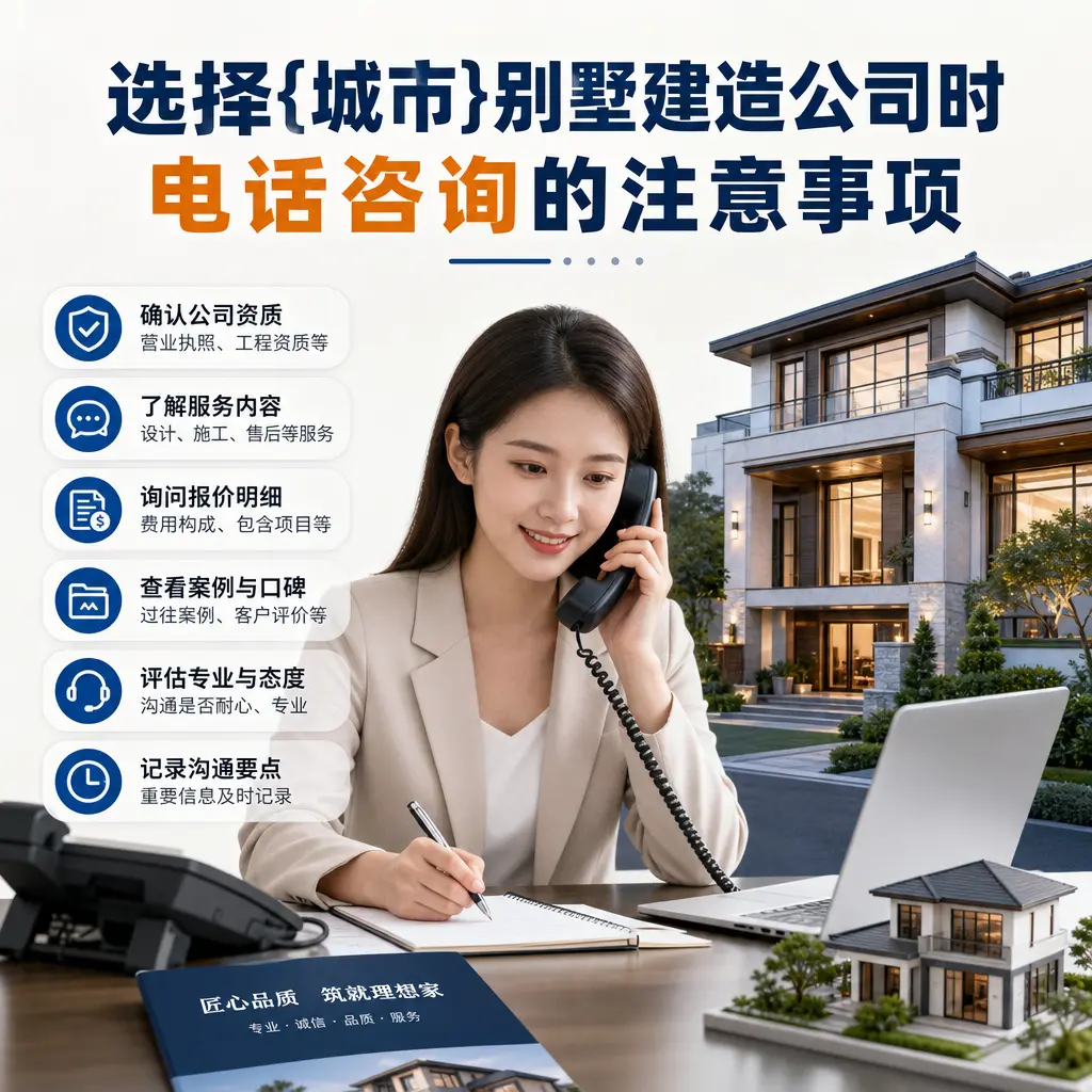 选择凯里别墅建造公司时，电话咨询的注意事项