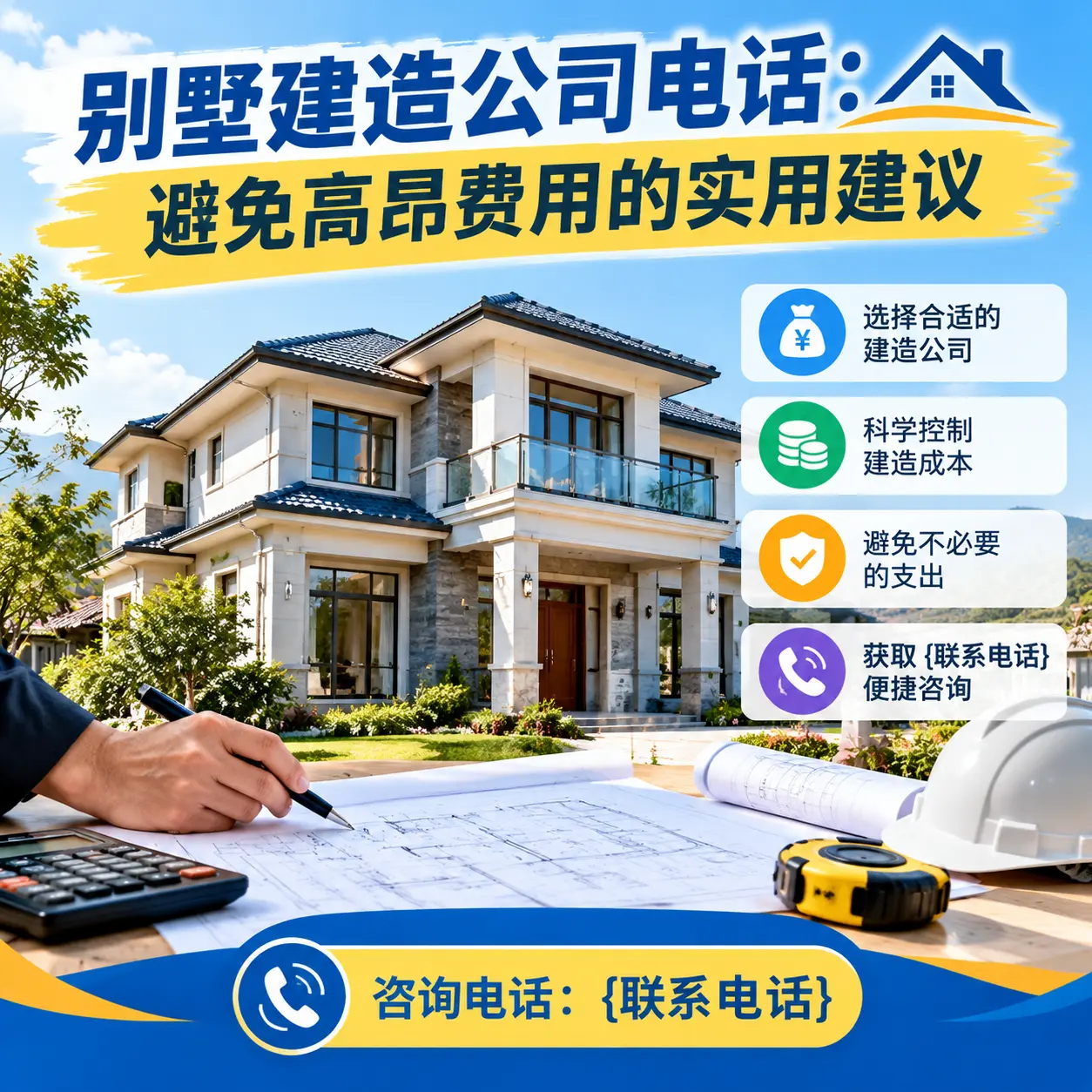 凯里别墅建造公司电话:避免高昂费用的实用建议