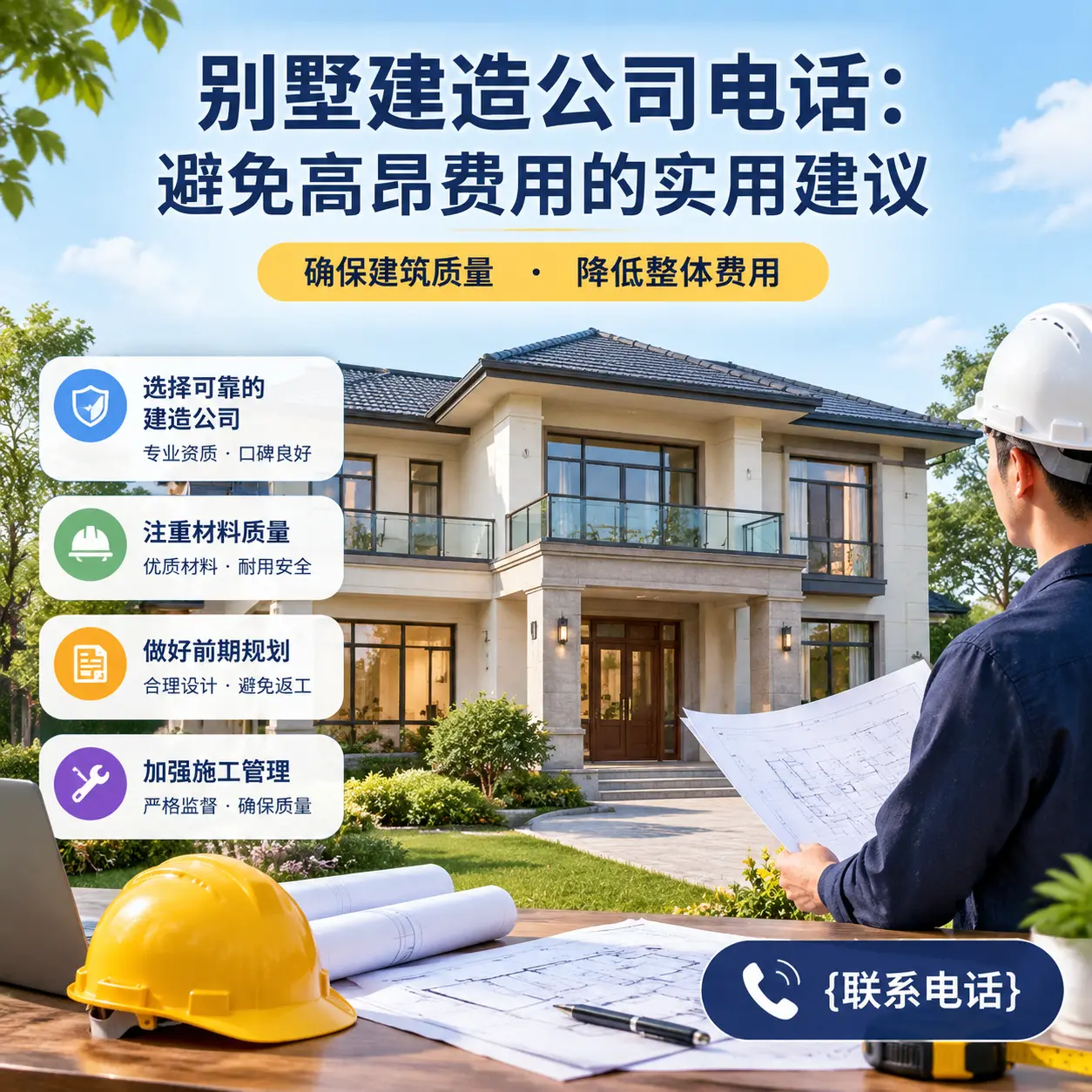 凯里别墅建造公司电话:避免高昂费用的实用建议