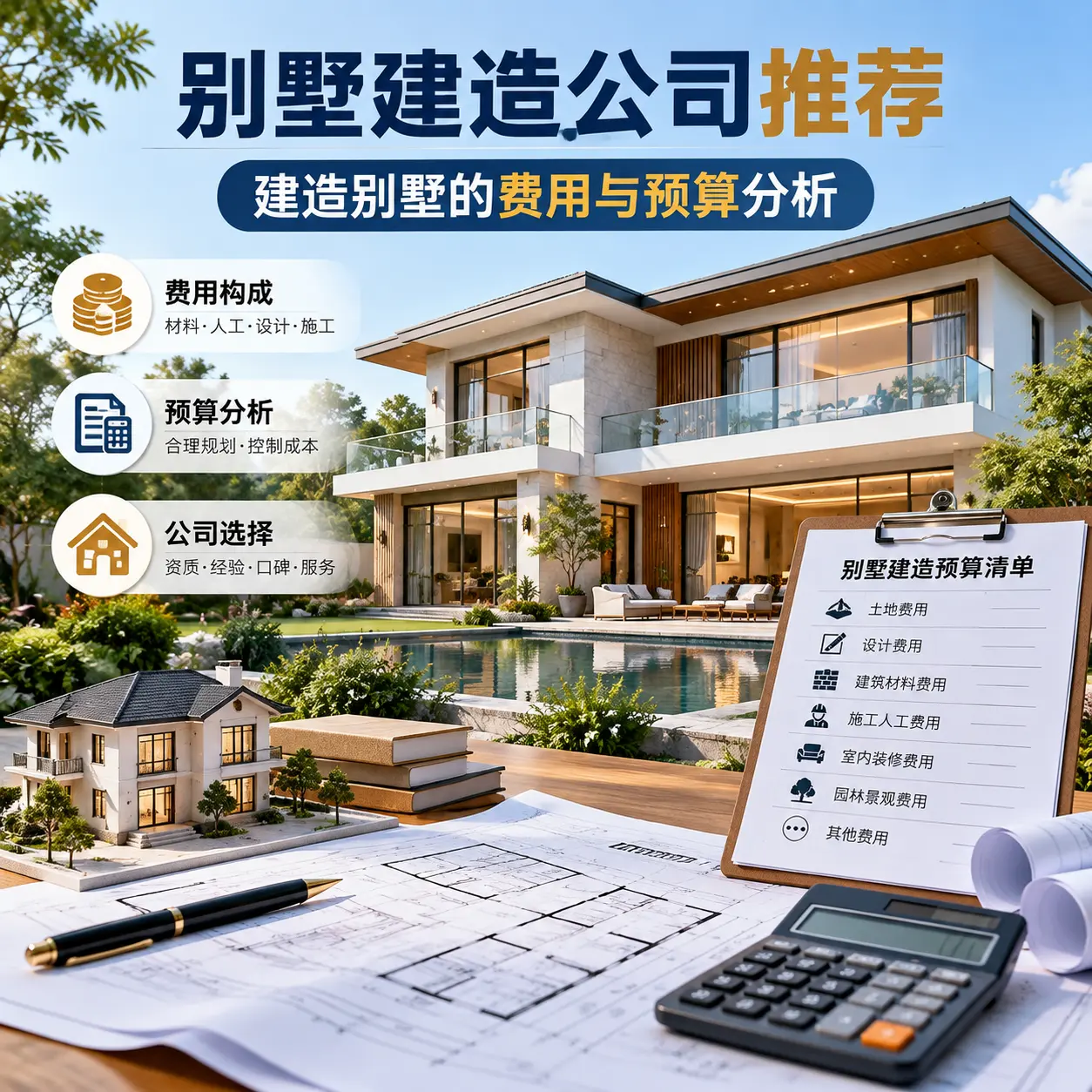 别墅建造公司推荐： 凯里 建造别墅的费用与预算分析