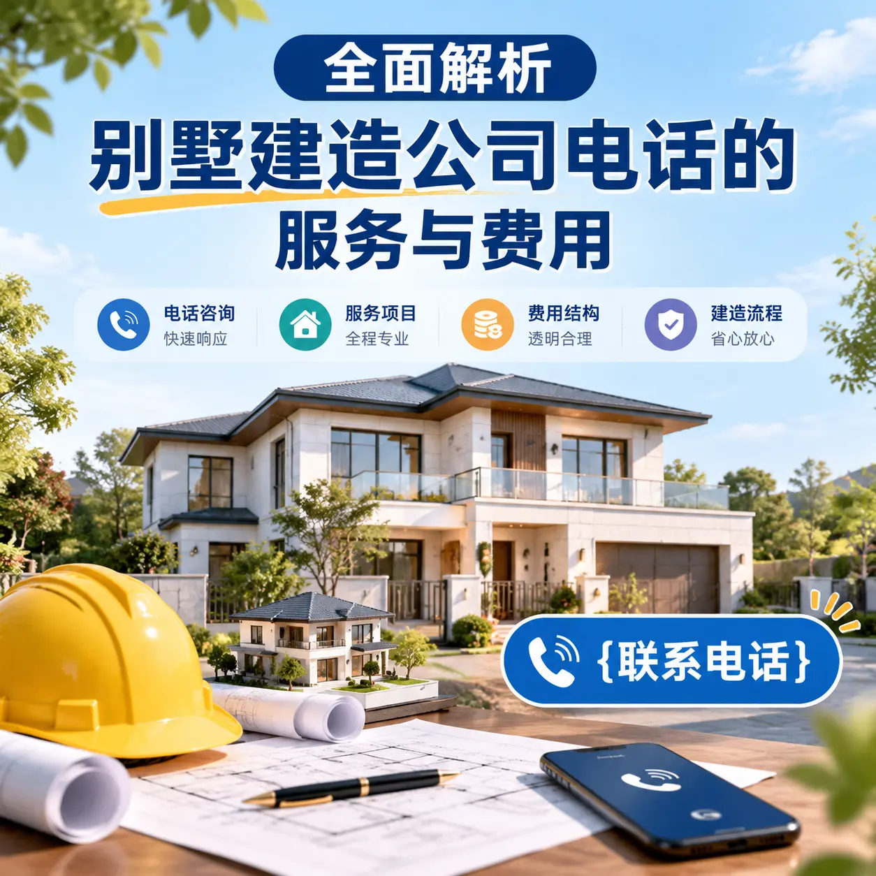 全面解析凯里别墅建造公司电话的服务与费用